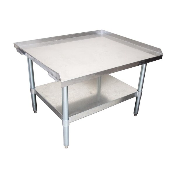 Bk Resources Stainless Steel Economy Equipment Stand with Undershelf 72X30 EETS-7230 - main